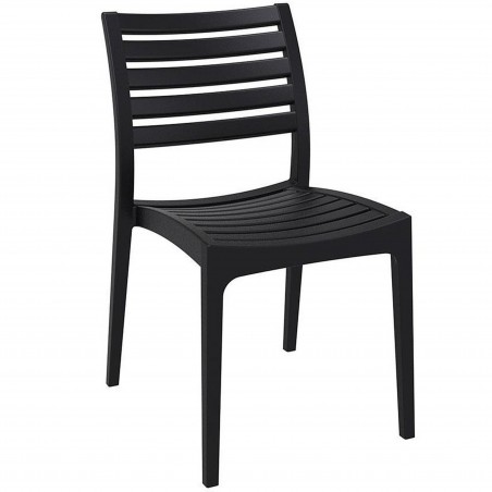 Sorano Plastic Garden Chair - Black