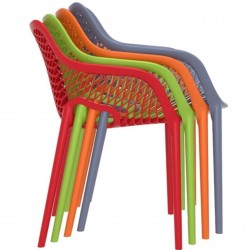 Dylan armchair  Stacking Feature