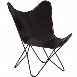 Keady Butterfly Chair, front angled view