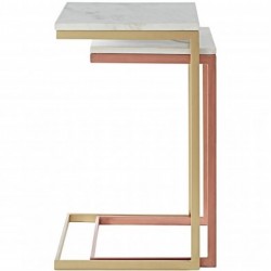 Ruba Marble Nesting Tables side view
