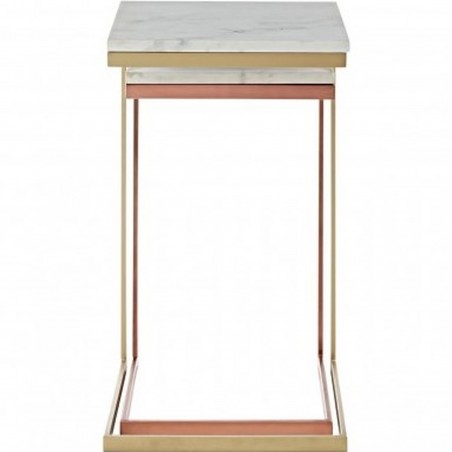 Ruba Marble Nesting Tables, front view