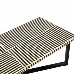 Boheme Coffee Table, close up of top