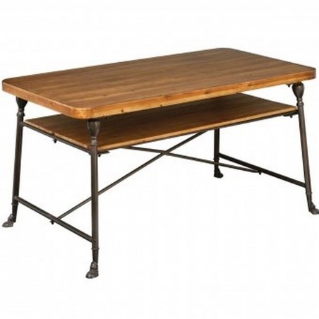 Maghull Industrial Style Dining Table