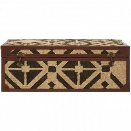 Indio Aztec Coffee Table Trunk, front view