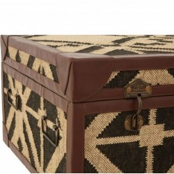 Indio Aztec Coffee Table Trunk close up