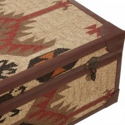 Cairo Coffee Table Trunk close up of top