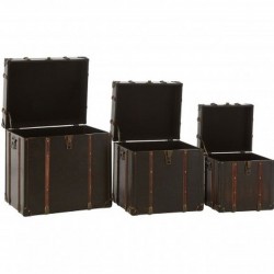 Greenwich Storage trunks, with tops open
