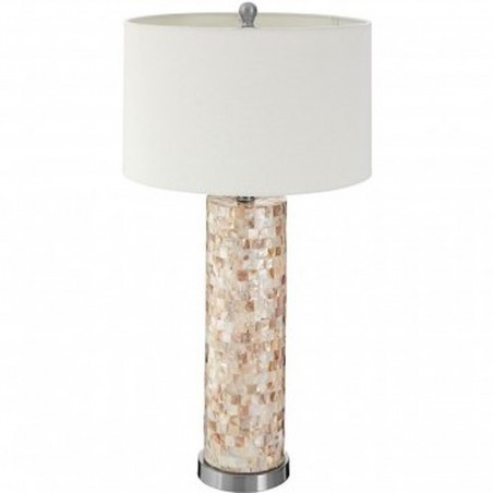 Iola Shell Table Lamp, front angled view