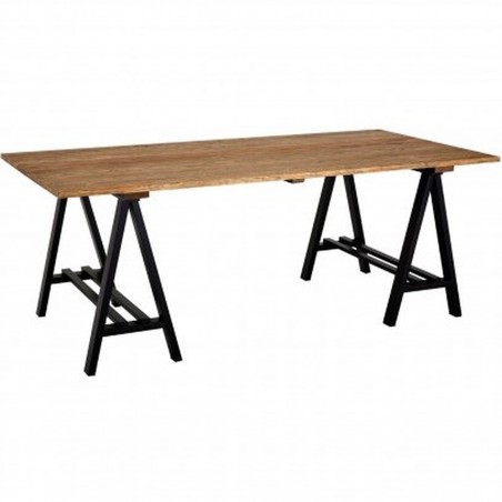 Newham Dining Table, front angled view