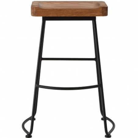 Rednal Rustic Bar Stool Front View