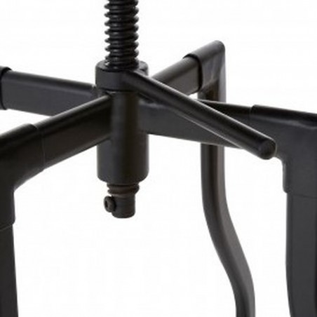 Keresley Industrial Style Adjustable Stool Screw mechanism