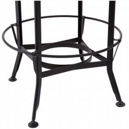 Dorridge Industrial Style Adjustable Bar Table Leg Detail