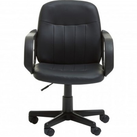 Masion Faux Leather Office Chair Front View