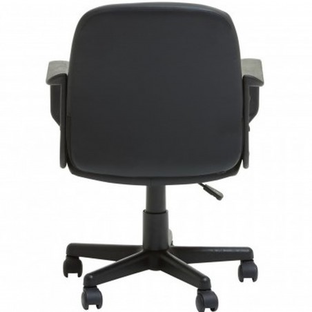 Masion Faux Leather Office Chair Rear View
