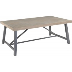 Nevada Pine Fixed Top Dining Table