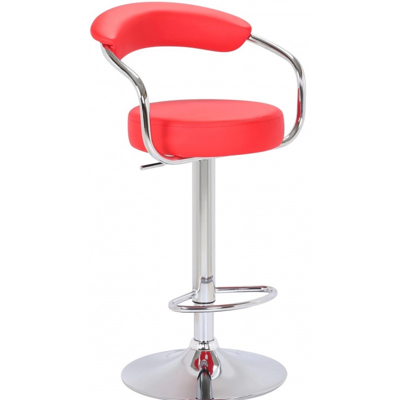 Zenit bar stool - red