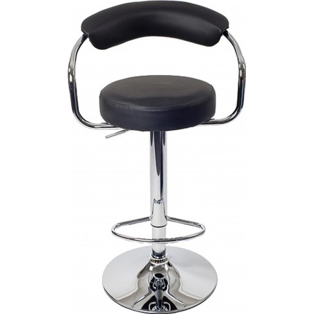 black bar stool front view