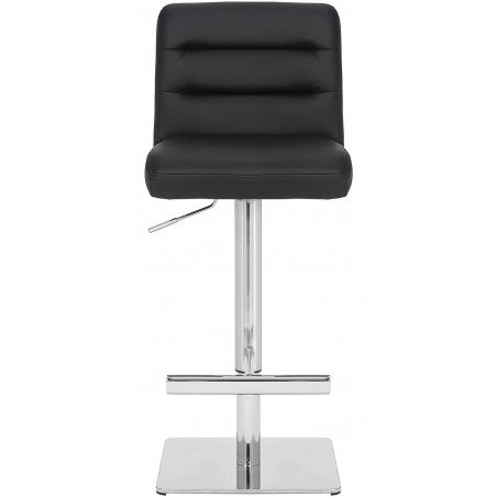 Deluxe Luscious Bar Stool - black - front view
