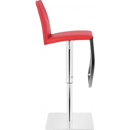 Eccellente Bar Stool - Red Side View