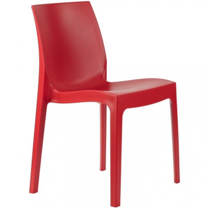 Livorno All Weather Heavy Duty Chair Red