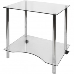 Glass Workstation front angle