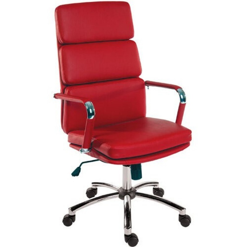 Deco Executive Office Chair - Red