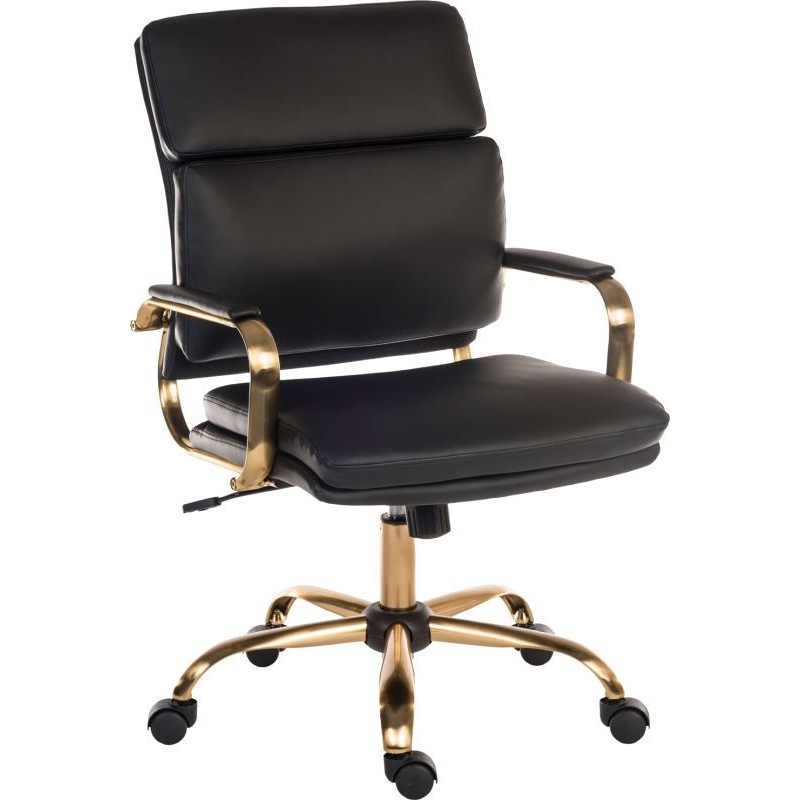 Vintage Executive Office Chair - Black