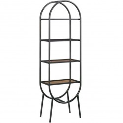 Boulevard Industrial Oval Bookcase