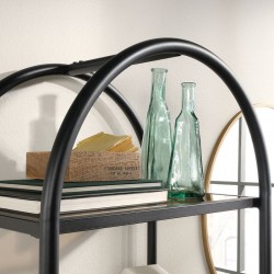 Boulevard Industrial Oval Bookcase Frame detail
