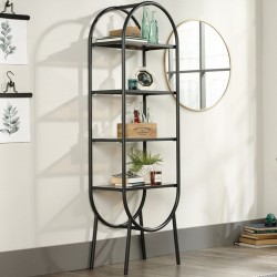 Boulevard Industrial Oval Bookcase mood Shot