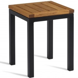 Wooden Garden Stool with solid robina wood slats