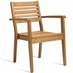 Wooden outdoor garden chair robina wood