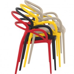 Scalby Stackable Garden Chair - Stacking Feature