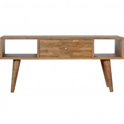 Chester Mixed Wood Coffee Table - Oak Front View