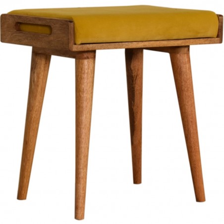 Gieves Tray Style Footstool - Mustard