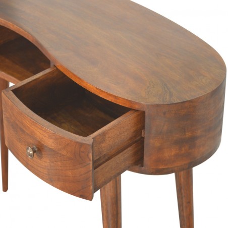 Chester Wave Writing Desk Drawer Detail