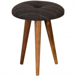 Chester Tweed Pattern Footstool