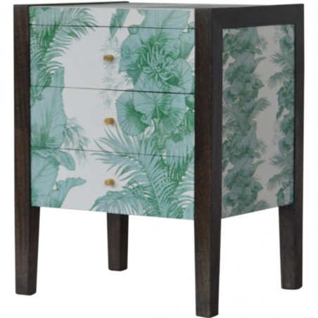 Club Tropicana Bedside Cabinet angled view