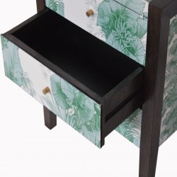 Club Tropicana Bedside Cabinet Drawer Detail