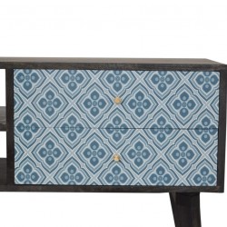 Riva Lucy Locket Media Unit with Open Slots  Pattern Detail
