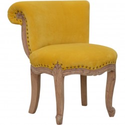 Brochere Velvet Studded Chair