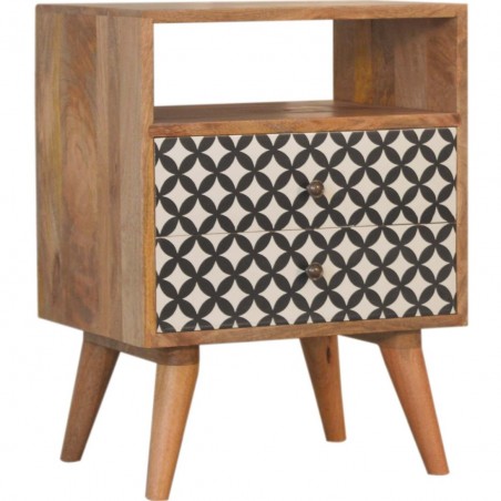 Andromeda Bedside Cabinet with Open Slot