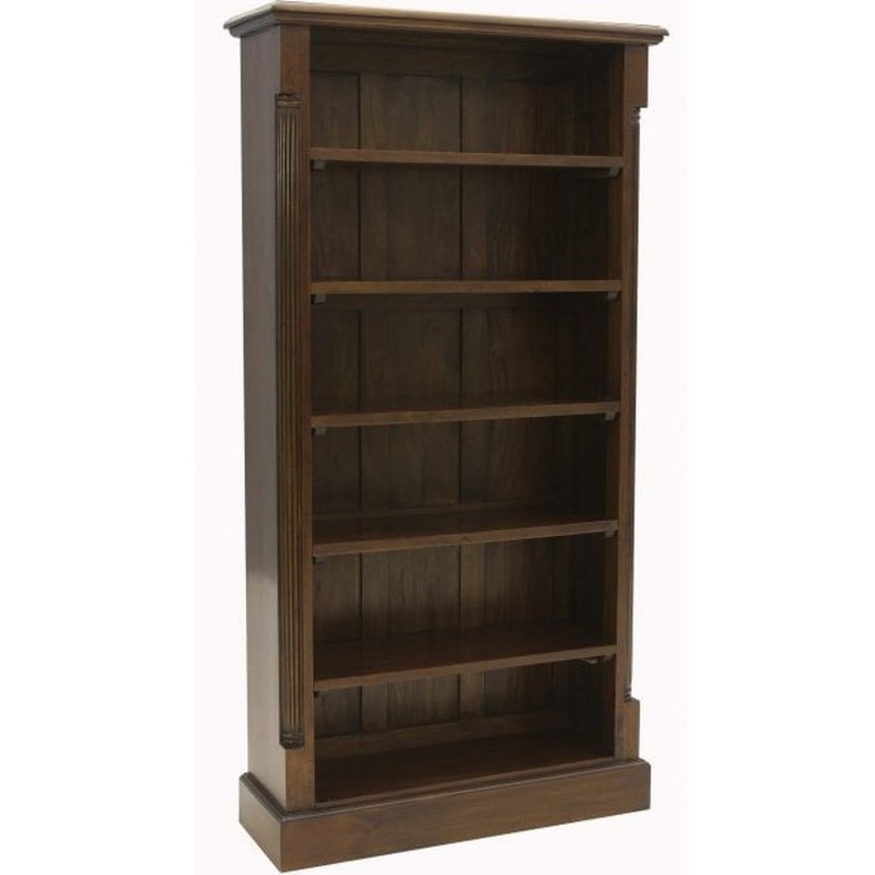An image of Forenza Five Tier Open Mahogany Bookcase