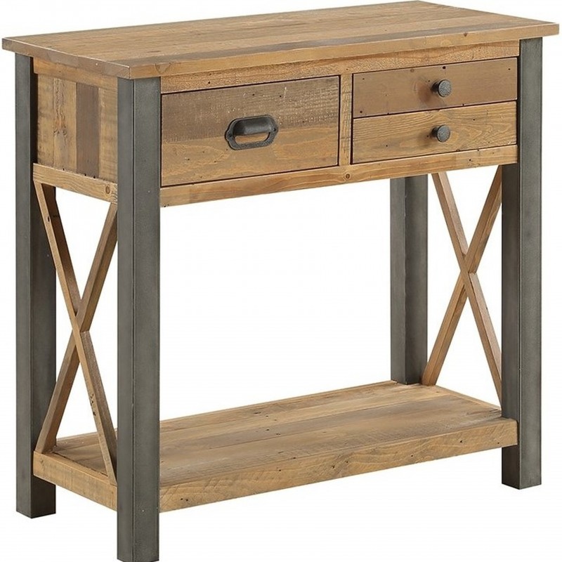Urban Elegance Reclaimed Small Console Table