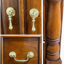 La Reine Lamp Table / Bedside Cabinet Fixtures Detail