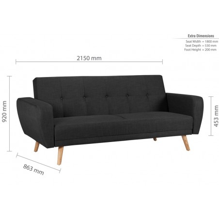 Grenofen Large Sofa Dimensions