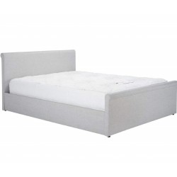 Stratus Fabric Upholstered Side Ottoman Bed