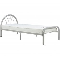 Solo Metal Frame  Single Bed with mattress