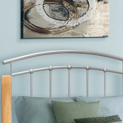 Tetras Metal & Wood Frame Bed - Single Headboard Detail