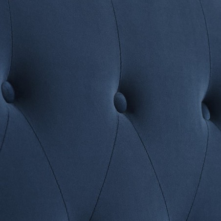 Brompton Fabric Upholstered Bed Button Detail